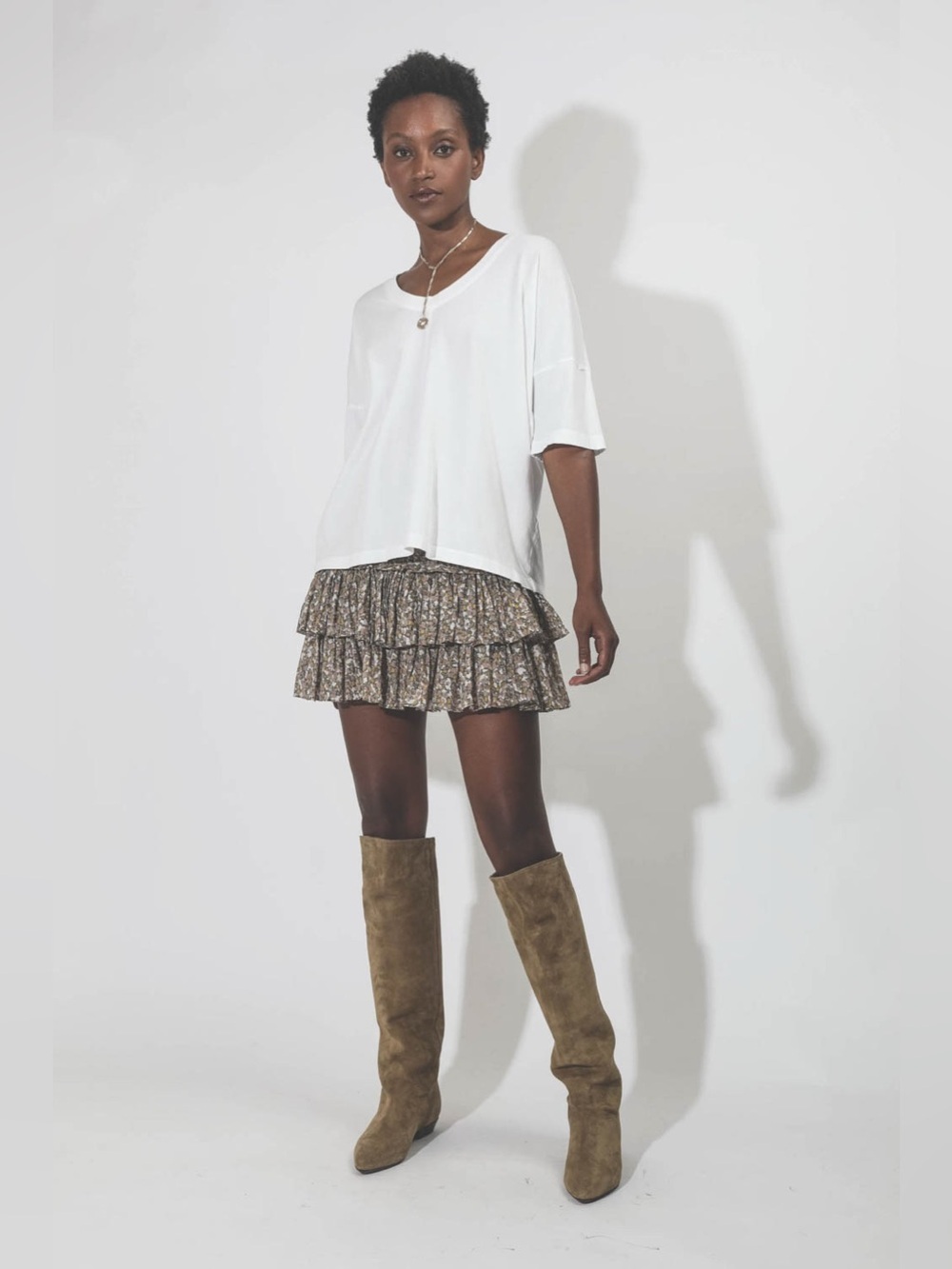 Isabel Marant Etoile Naomi Printed skirt, Size 44 (Large)